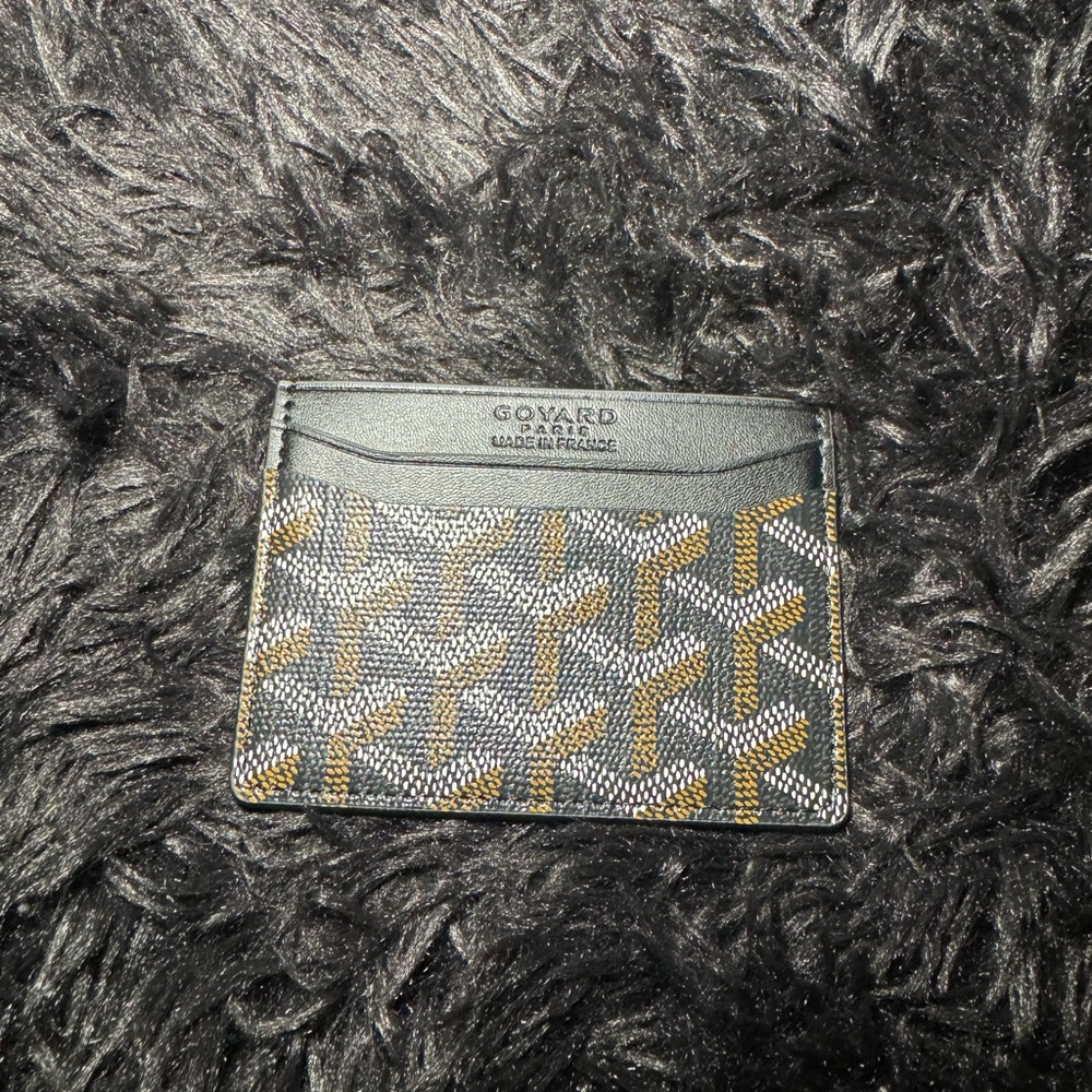 Black Goyard card Holder